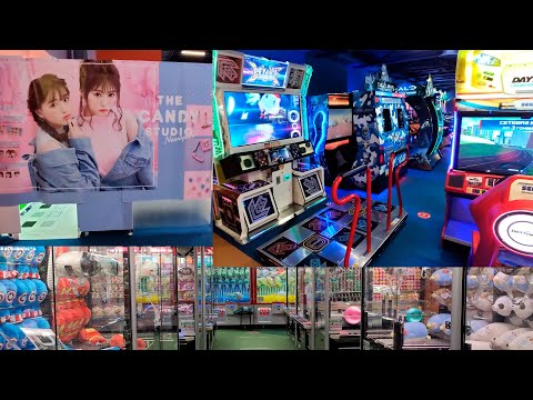 Видео: Игровой зал Round1 в Москве