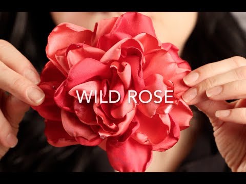 Видео: Как сделать цветок из ткани для волос | Прекрасная дикая роза!