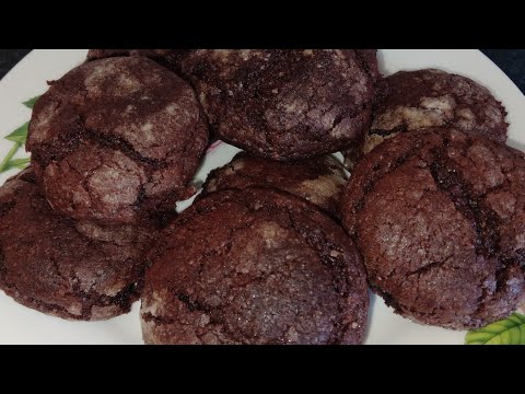 Видео: Мраморный печенье.өте жұмсақ шоколадный печенье.