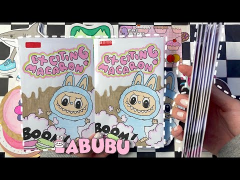 Видео: Labubu в коробке 🧸📦 Большие пакетики 😍 распаковка 🌸 МИР БУМАЖЕК🌸