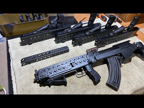 Видео: Буллпап АК 47/74 BlackStorm