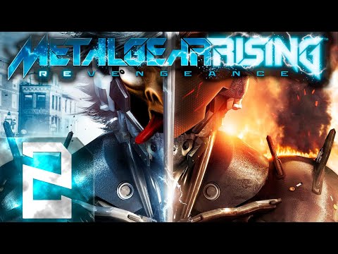 Видео: Metal Gear Rising Revengeance - Первый раз - Максимальная сложность - Прохождение #2 Боль?