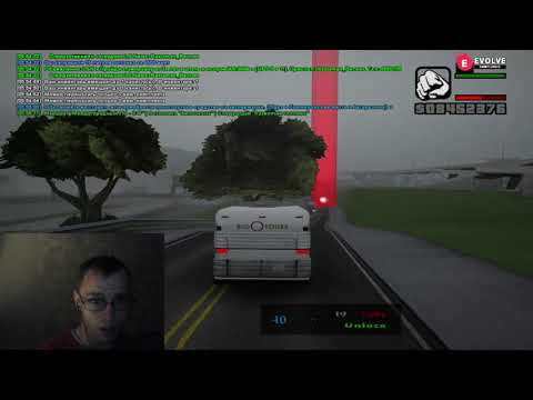 Видео: Let's Play SAMP EVOLVE RP. Работаю водителем автобуса. Вожу автобус. Часть №26.