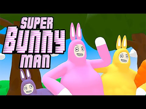 Видео: Super Bunny Man ► КООП-СТРИМ (КУПЛИНОВ ЖЁЛТЫЙ)