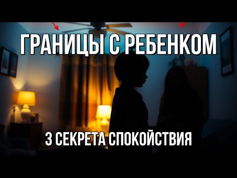 Видео: Как установить ГРАНИЦЫ с ребенком: 3 секрета уважения и спокойствия в семье