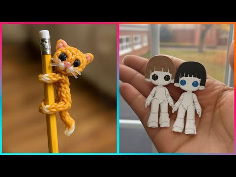 Видео: Художественные Вещи, Которые Можно Делать, Когда Скучно На Уроке ▶ 3