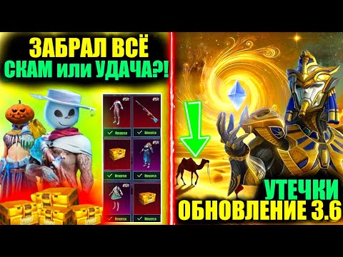 Видео: ФАРАОН?! УТЕЧКИ ОБНОВЛЕНИЯ 3.6!! НОВЫЙ PDP КЕЙС СКАМ или УДАЧА?! DREAM PUBG MOBILE!!