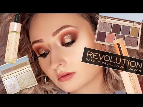 Видео: МАКИЯЖ НОВИНКАМИ MAKEUP REVOLUTION