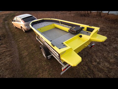 Видео: НОВАЯ НАРОДНАЯ ЛОДКА 2025 под спиннинг и паноптикс! Обзор ЛОДКИ СПАЙДЕР 4.2!!!