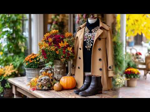 Видео: Шикарные осенние слои в парижском стиле для непринужденной осенней моды для людей старше 50 лет