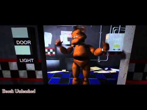 Видео: Пять ночей с мишкой Фреди охранник в шоке