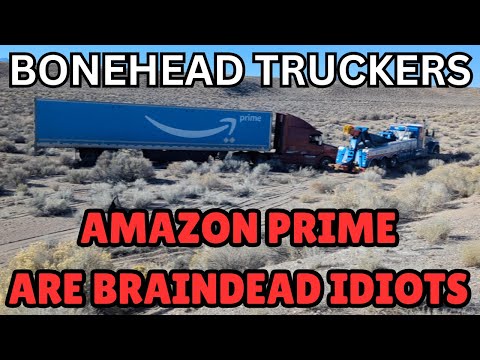 Видео: Грузовики Amazon Prime — вонючие идиоты | Тупоголовые дальнобойщики недели