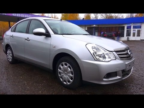 Видео: 2014 Ниссан Альмера G15 Comfort. Обзор (интерьер, экстерьер, двигатель).
