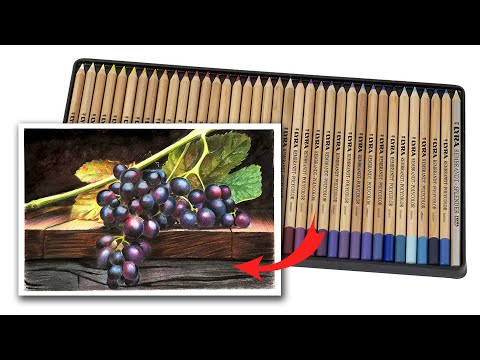 Видео: Обзор цветных карандашей Lyra Rembrandt Polycolor