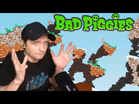 Видео: Страшный, сложный, неприятный уровень Bad Piggies #13