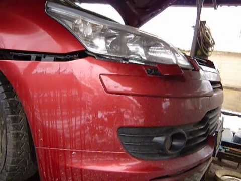 Видео: Передний бампер Citroen C4. Front bumper Citroen C4