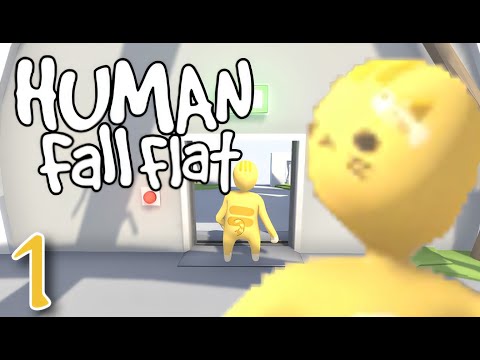 Видео: САМЫЙ ЖЕСТКИЙ КОТ НА ДИКОМ ЗАПАДЕ! ⇛ Human Fall Flat ⇛ 1