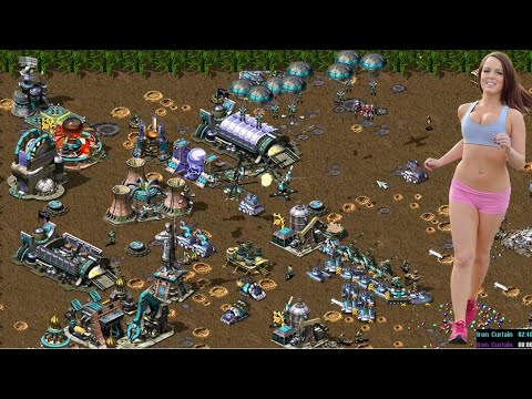 Видео: Лучший игровой процесс Red Alert 2 | Карта Lucky Tech Marathon Kikematamitos в многопользовательс...