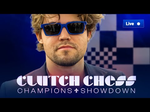 Видео: 2025 Clutch Chess: Champions Showdown | Карлсен, Накамура, Каруана, Гукеш | День 1