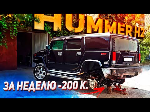 Видео: Стоит ли покупать HUMMER? Восстанавливаем культовый автомобиль. / Restoration of HUMMER H2