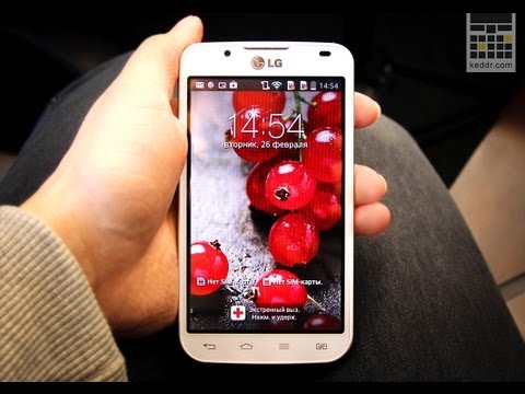 Видео: Обзор LG Optimus L7 2 Dual