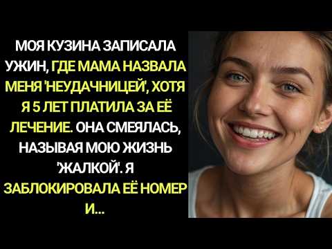 Видео: "МАМА назвала меня 'НЕУДАЧНИЦЕЙ' и 'ЖАЛКОЙ', не зная, что КУЗИНА вела ПРЯМОЙ ЭФИР."