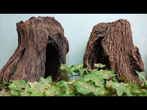 Видео: Искусственная кора, сделанная двумя разными способами. Часть 1