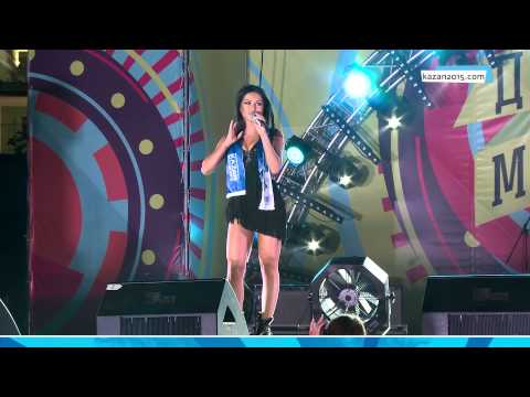 Видео: Нюша стала Послом 16 го ЧМ ФИНА в Казани 27.06.2015