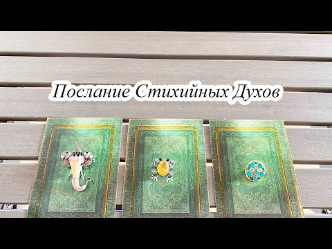 Видео: ПОСЛАНИЕ СТИХИЙНЫХ ДУХОВ