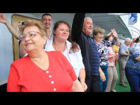 Видео: Гимн туристов теплохода "Две столицы". Рейс 8.07 - 19.07