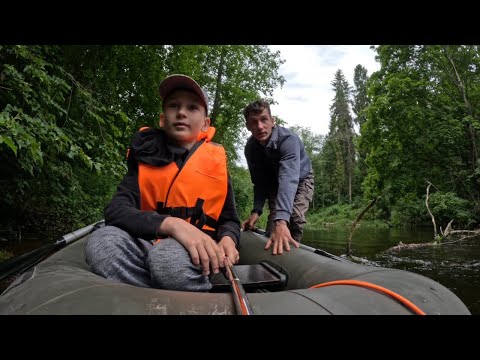 Видео: Приключения на реке: сплав и рыбалка!