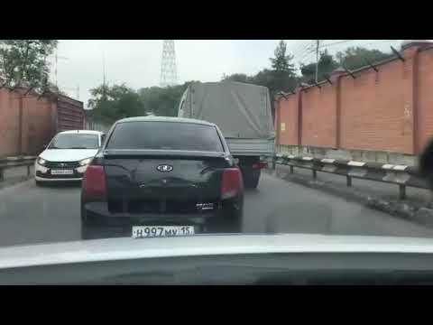 Видео: Погоня ДПС во Владикавказе