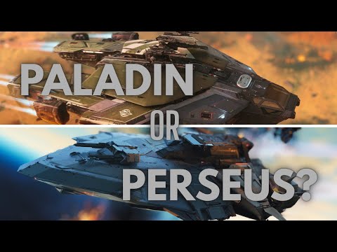 Видео: Сравнение боевых кораблей: Anvil Paladin и RSI Perseus