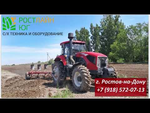 Видео: Трактор YTO LX2204 / испытание трактора YTO 2204