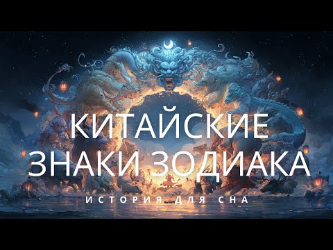 Видео: Как Выбирали 12 Животных? Тихий Рассказ о Китайской Мифологии для Сна!