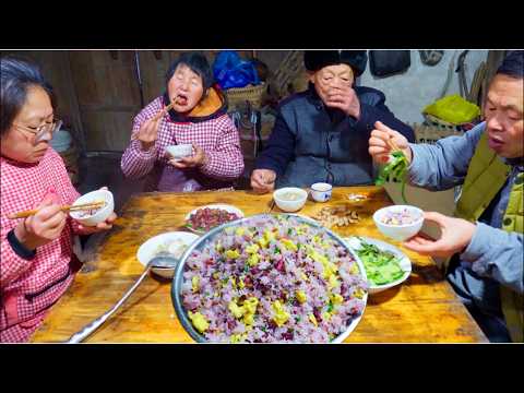 Видео: Самый любимый китайский жареный рис | Традиционная сельская жизнь