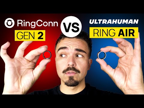 Видео: Ringconn Gen 2 против Ultrahuman Ring Air: какое смарт-кольцо выбрать?