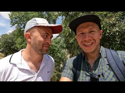 Видео: Дорога в Грузию. Монастырь Давид Гареджа.