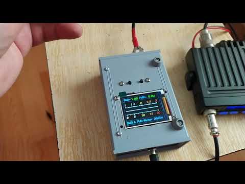 Видео: Измеритель КСВ и мощности РЧ на ардуино от Сергея UT0IS/D0ISM.