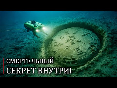Видео: Дайверы нашли смертельное подводное озеро — с древней дверью под ним