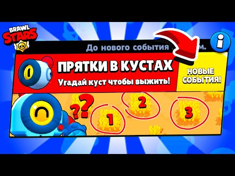 Видео: ПРЯТКИ В КУСТАХ! ВЫБЕРИ ПРАВИЛЬНЫЙ КУСТ ЧТО БЫ ВЫЖИТЬ! НОВЫЙ МИНИ РЕЖИМ BRAWL STARS