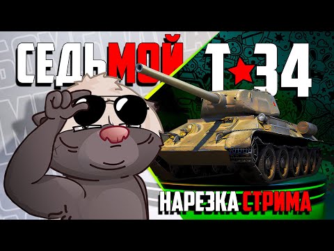 Видео: Нарезка стрима | Т-34М-54 в лапах Медоеда