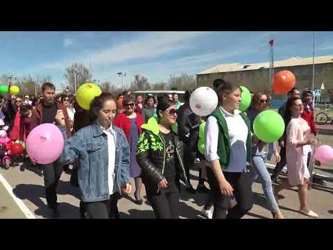 Видео: Караганда События Каражал - День Победы 9 мая 2018 года