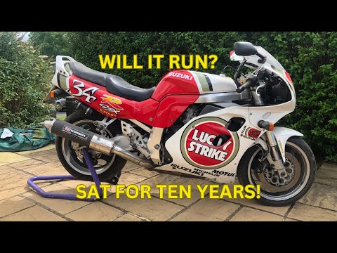 Видео: Находка Suzuki GSXR в амбаре, простояла много лет! Заведется ли?