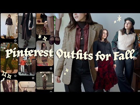 Видео: Наряды Pinterest октября 🍂 креативные, экономные, ведьмовские
