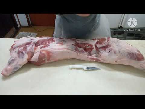 Видео: tramontina 24601/085 тест на долгорез по свинине.