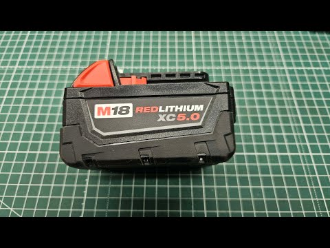 Видео: Перепаковка акумулятора Milwaukee 18V 5Ah | Заміна LG на Samsung 25R