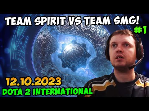 Видео: Папич комментирует Dota 2 International 2023! Team Spirit vs Team SMG! 1