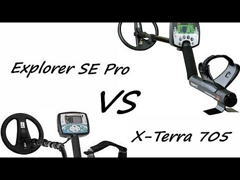 Видео: Кто глубже  Minelab Explorer SE pro или Minelab x-terra 705