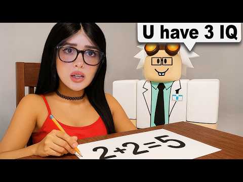 Видео: Я провалил тест на IQ в ROBLOX... СНОВА